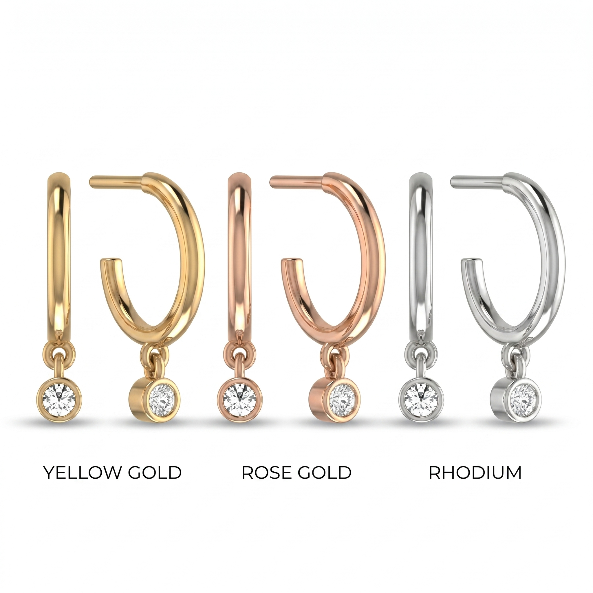 Resplendent Reverie Diamond Earrings by SVADEZI