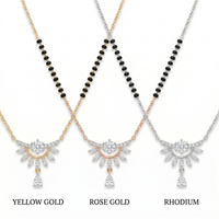 Opulent Dream Diamond Mangalsutra by SVADEZI