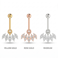 Solstice Ode Diamond Earrings by SVADEZI