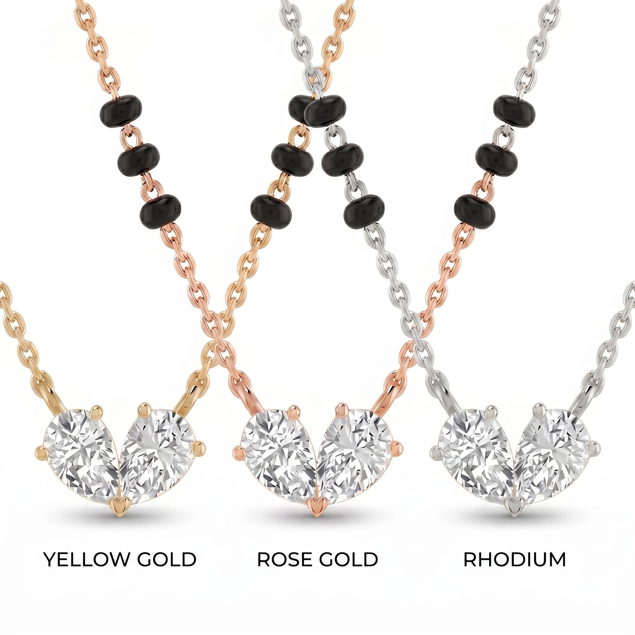 Sovereign Bloom Diamond Mangalsutra by SVADEZI