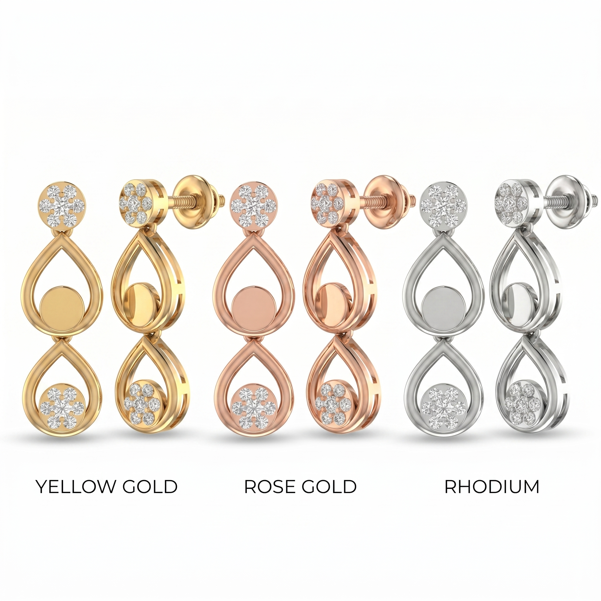 Divine Sonata Diamond Earrings by SVADEZI