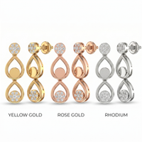 Divine Sonata Diamond Earrings by SVADEZI
