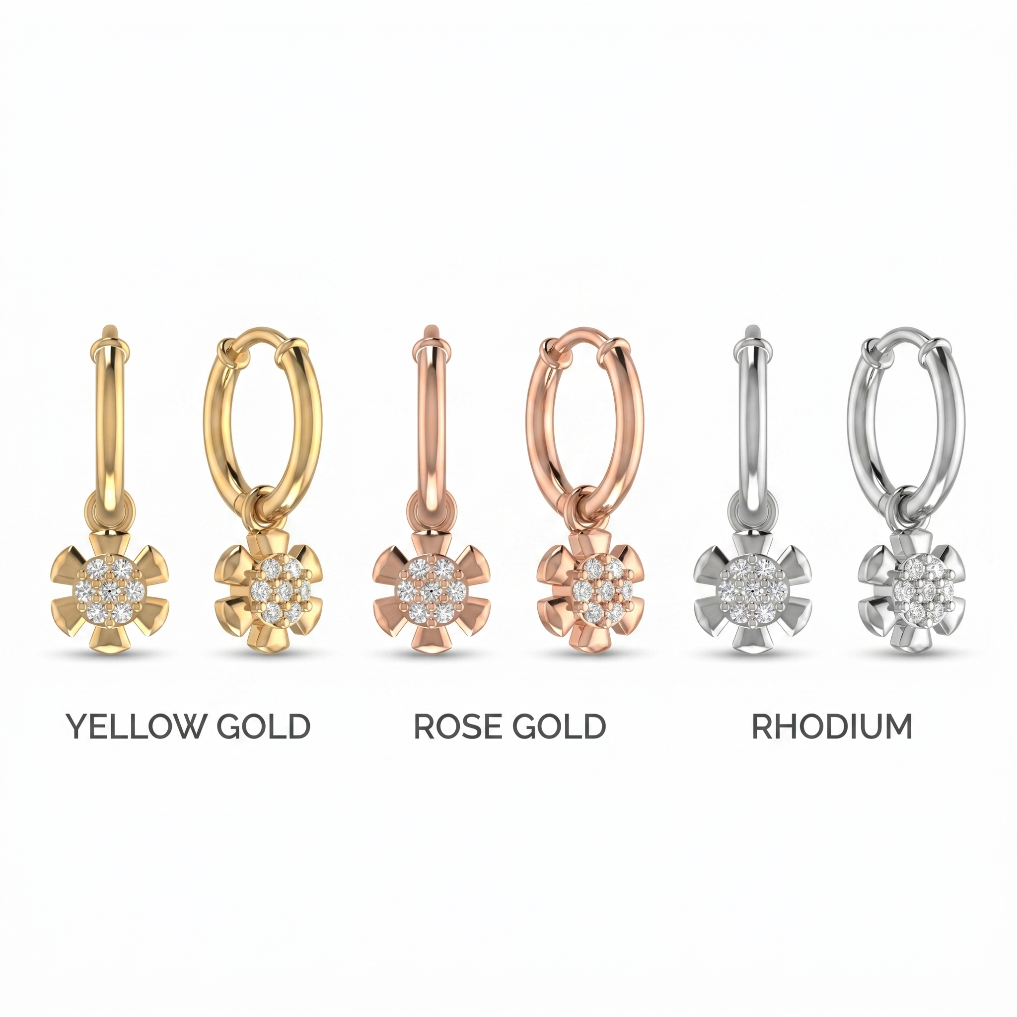 Regal Ode Diamond Earrings by SVADEZI