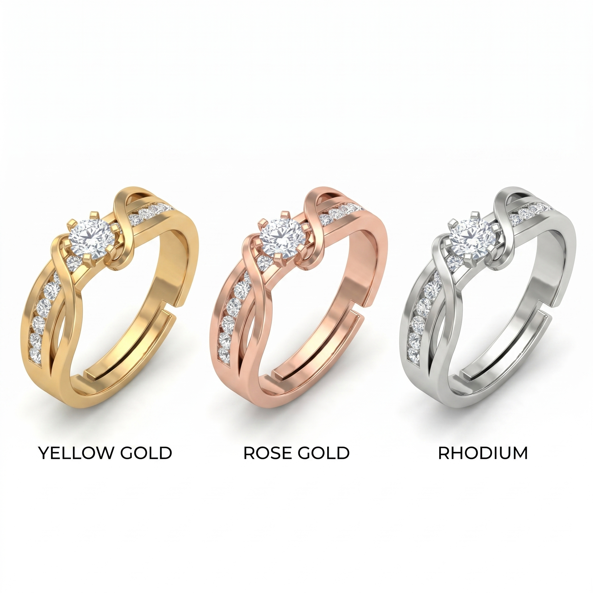Ornate Reverie Diamond Ring by SVADEZI