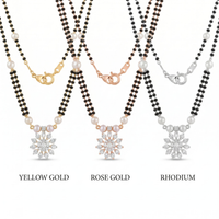 Ethereal Spell Diamond Mangalsutra by SVADEZI