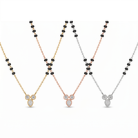 Opulent Whisper Diamond Mangalsutra by SVADEZI