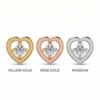 Mystic Heritage Diamond Nose Pin by SVADEZI
