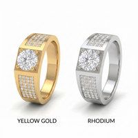 Cascading Reverie Men's Diamond Ring by SVADEZI