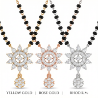 Sacred Vision Diamond Mangalsutra by SVADEZI