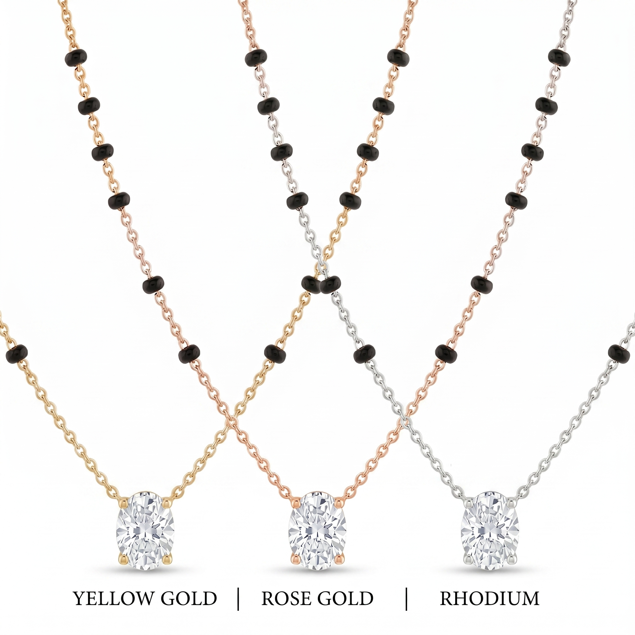 Imperial Embrace Diamond Mangalsutra by SVADEZI