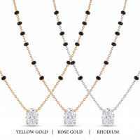 Imperial Embrace Diamond Mangalsutra by SVADEZI