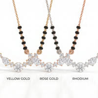 Sublime Embrace Diamond Mangalsutra by SVADEZI