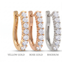 Velvet Ode Diamond Earrings by SVADEZI