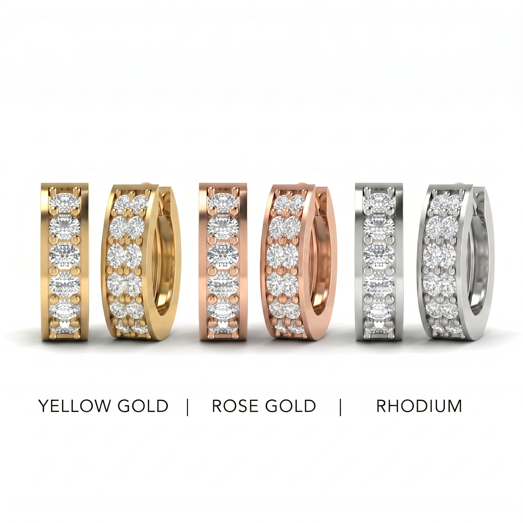 Glowing Ode Diamond Earrings by SVADEZI