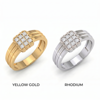 Resplendent Melody Men's Diamond Ring by SVADEZI