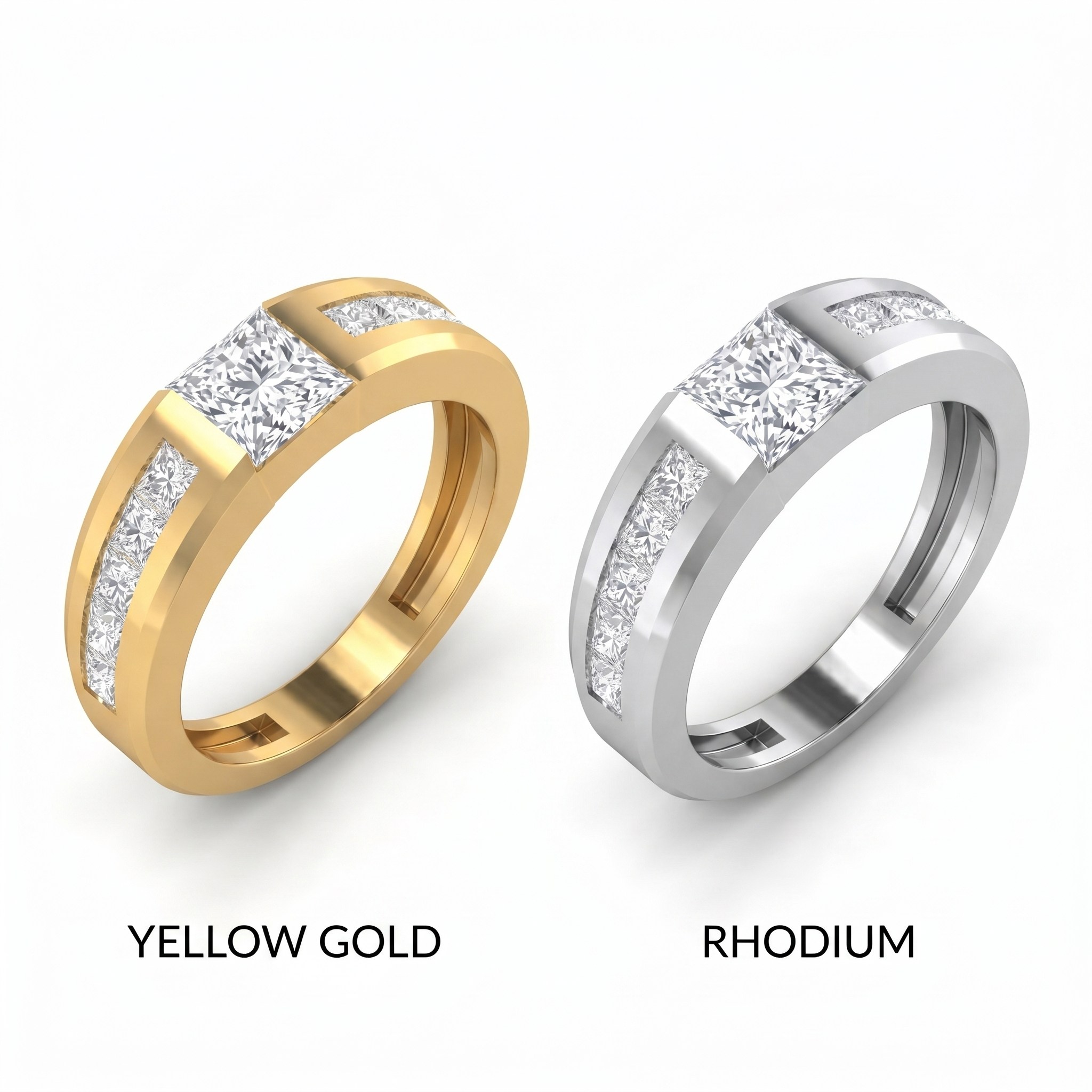 Whispering Bliss Men's Diamond Ring by SVADEZI