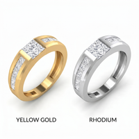 Whispering Bliss Men's Diamond Ring by SVADEZI