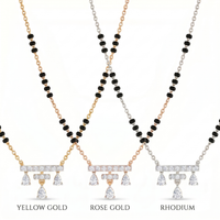 Cascading Vision Diamond Mangalsutra by SVADEZI
