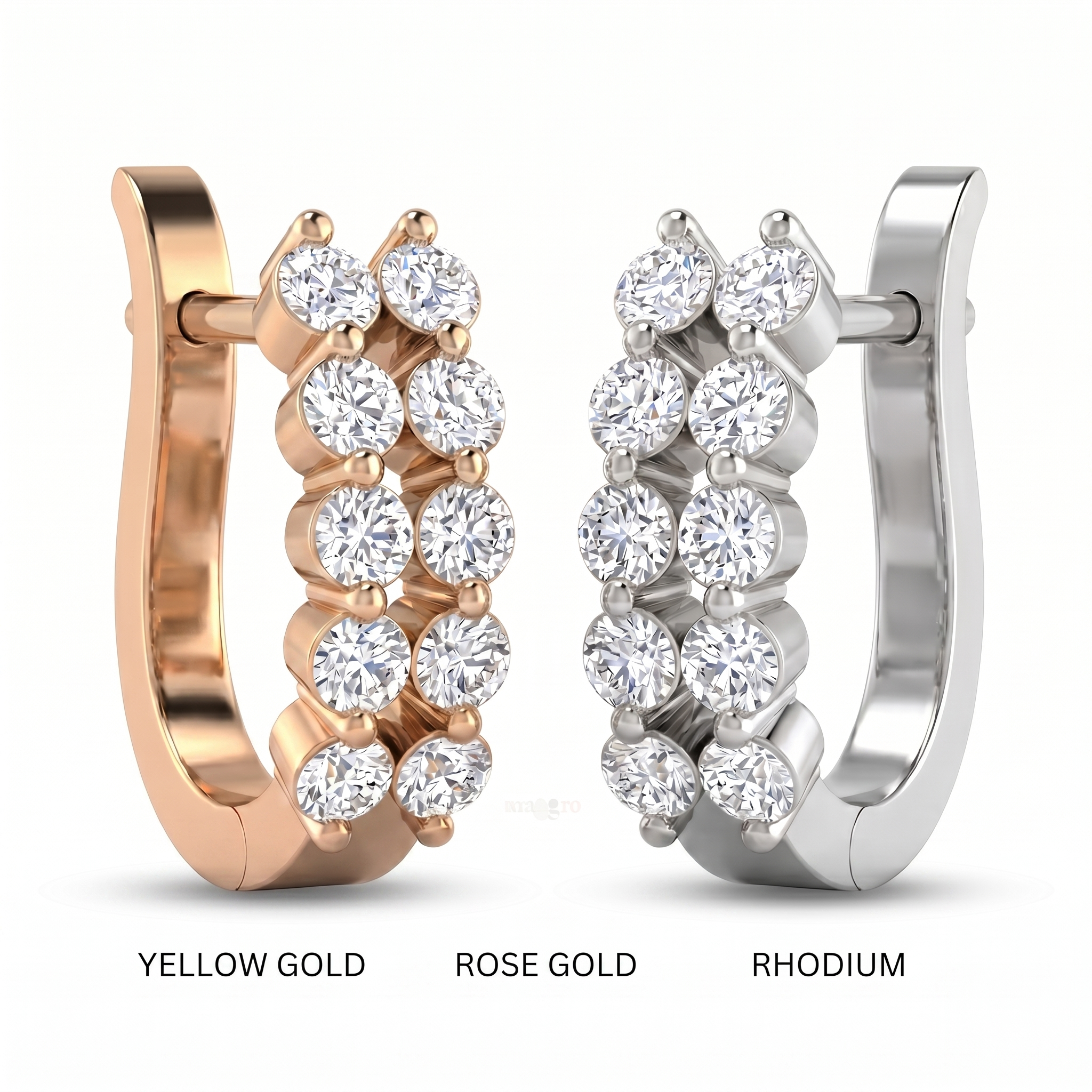 Regal Melody Diamond Earrings by SVADEZI
