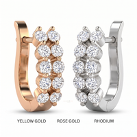Regal Melody Diamond Earrings by SVADEZI