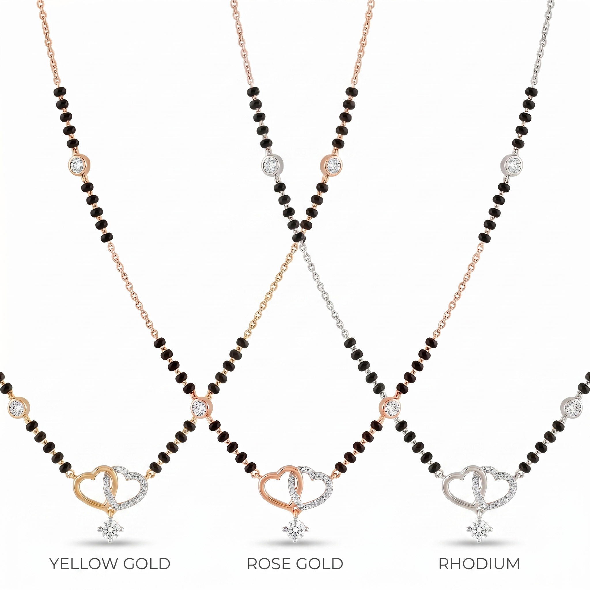 Sovereign Charm Diamond Mangalsutra by SVADEZI
