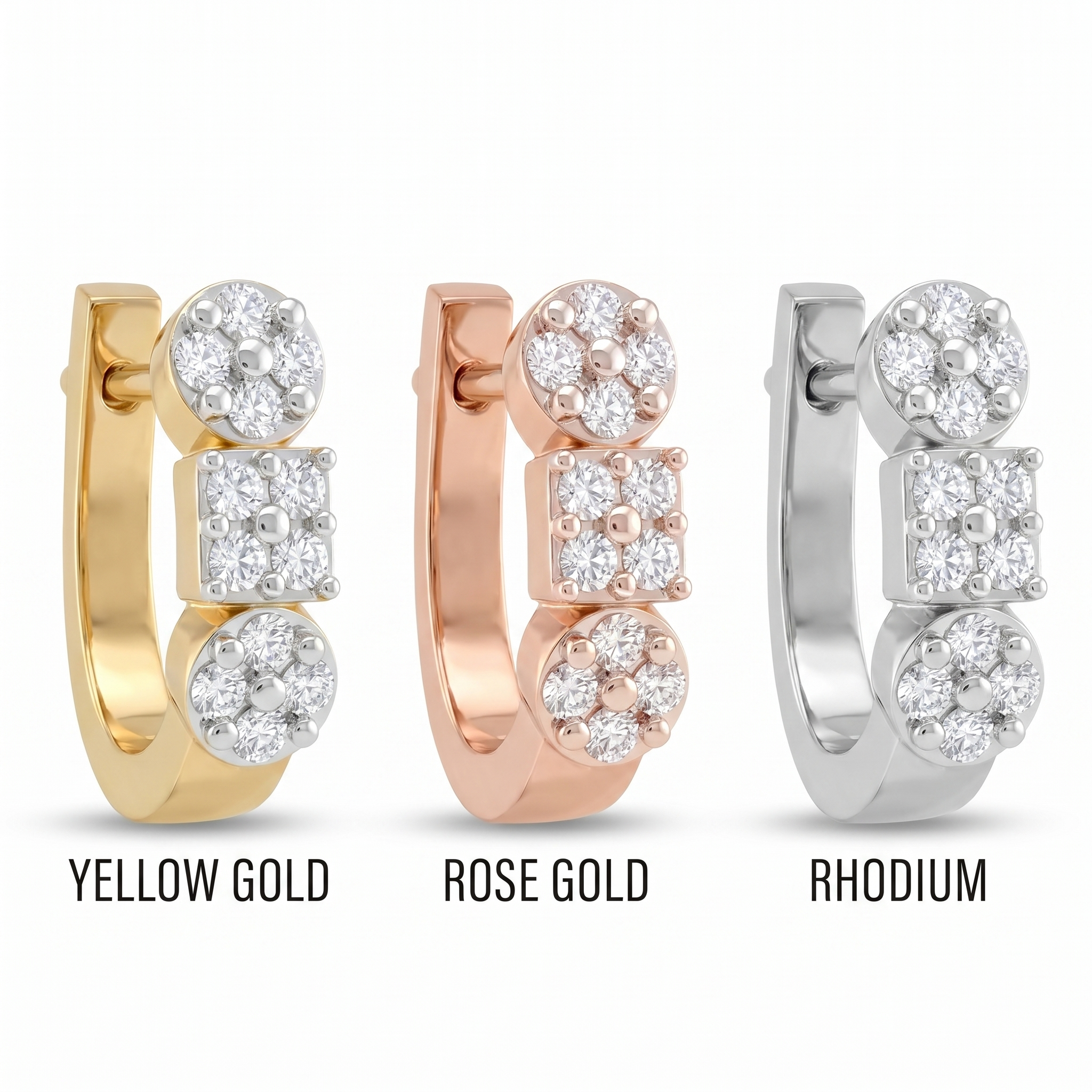 Tender Beauty Diamond Earrings by SVADEZI