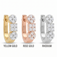 Tender Beauty Diamond Earrings by SVADEZI