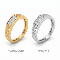 Imperial Halo Men's Diamond Ring by SVADEZI