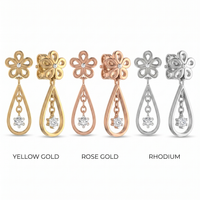 Celestial Bliss Diamond Earrings by SVADEZI