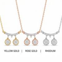 Glistening Spell Diamond Mangalsutra by SVADEZI