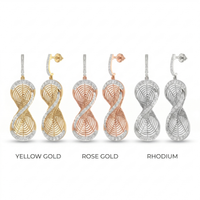 Whispering Mystique Diamond Earrings by SVADEZI
