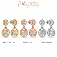 Bold Promise Diamond Earrings by SVADEZI