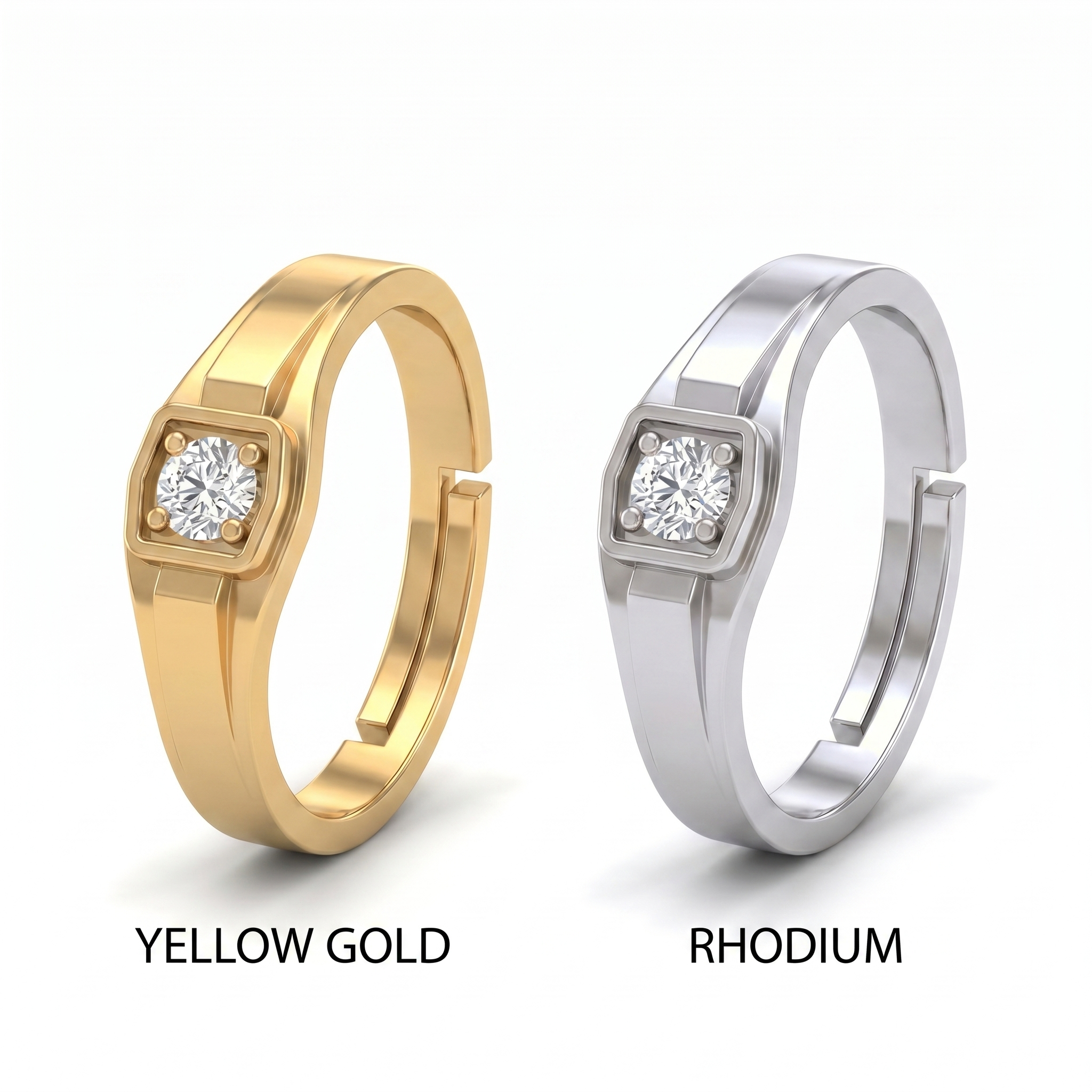 Sovereign Embrace Men's Diamond Ring by SVADEZI