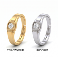 Sovereign Embrace Men's Diamond Ring by SVADEZI