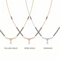 Majestic Harmony Diamond Mangalsutra by SVADEZI