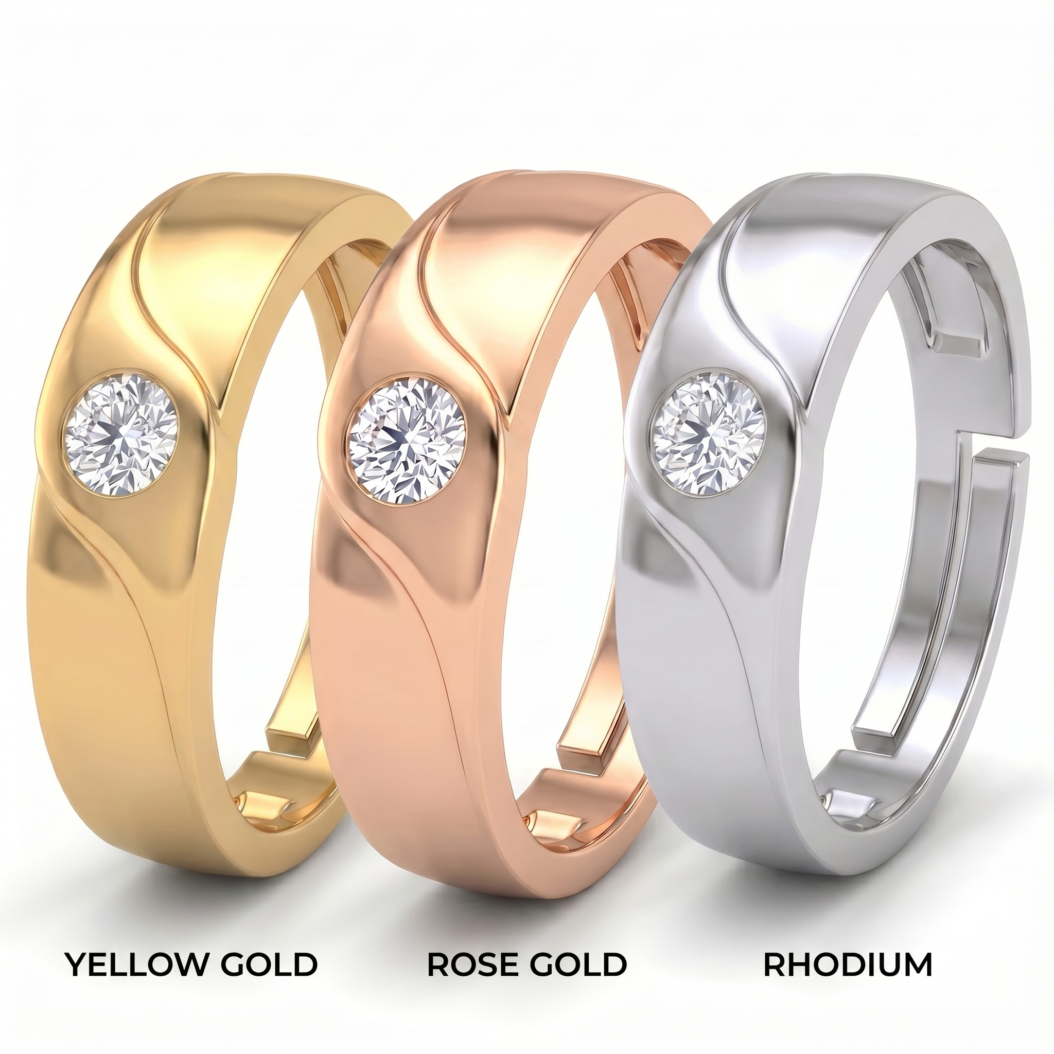 Aureate Allure Diamond Ring by SVADEZI