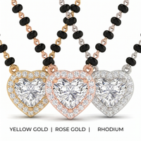 Tender Spell Diamond Mangalsutra by SVADEZI