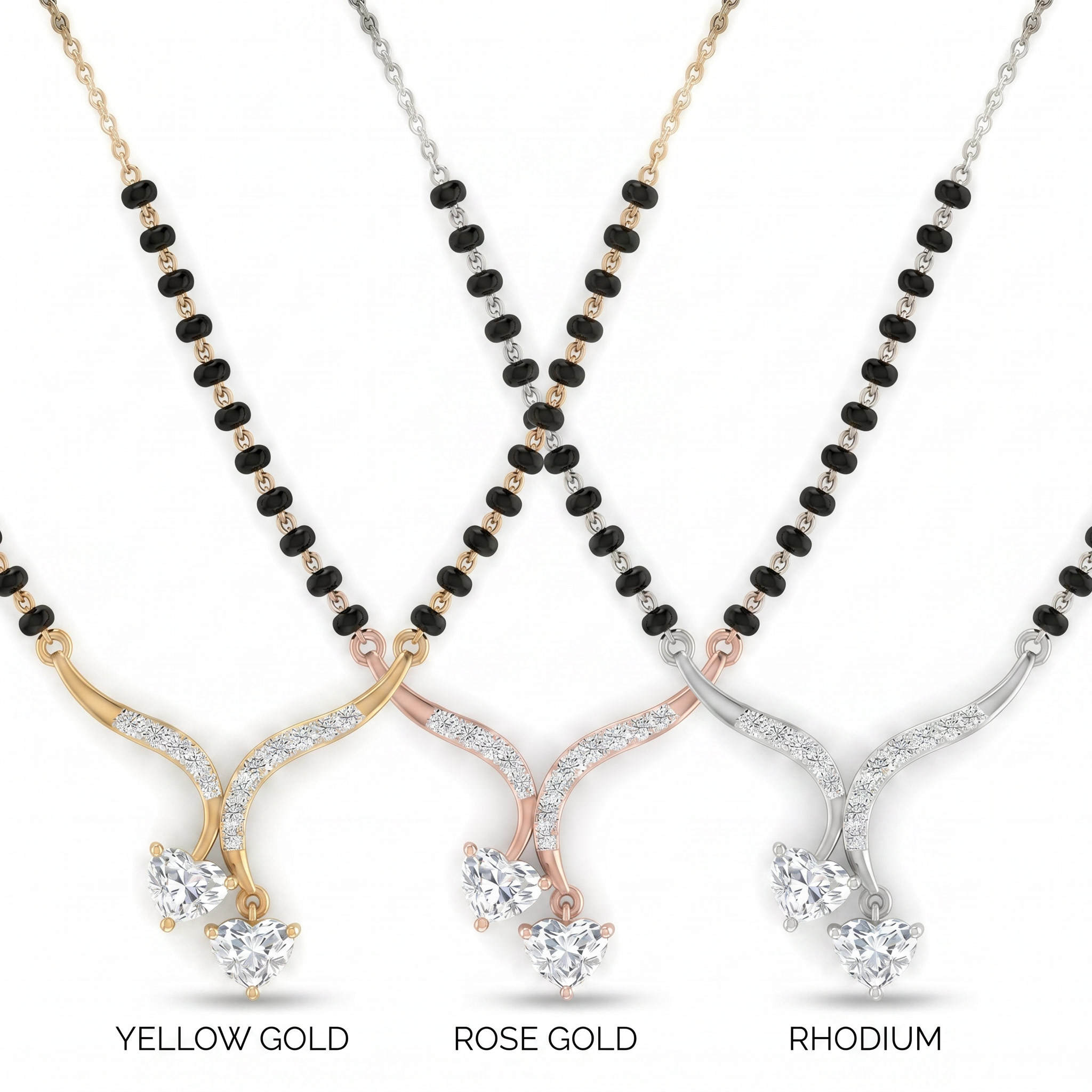 Sovereign Cascade Diamond Mangalsutra by SVADEZI