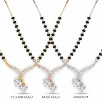 Sovereign Cascade Diamond Mangalsutra by SVADEZI