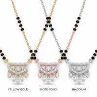 Eternal Mystique Diamond Mangalsutra by SVADEZI