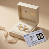 Tender Beauty Diamond Earrings by SVADEZI