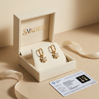 Regal Ode Diamond Earrings by SVADEZI