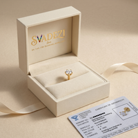 Regal Mystique Diamond Nose Pin by SVADEZI