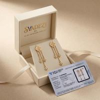Regal Sonata Diamond Earrings by SVADEZI