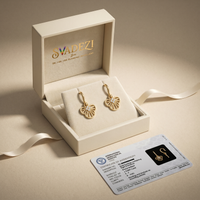 Mystic Elegance Diamond Earrings by SVADEZI