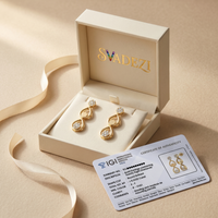 Divine Sonata Diamond Earrings by SVADEZI