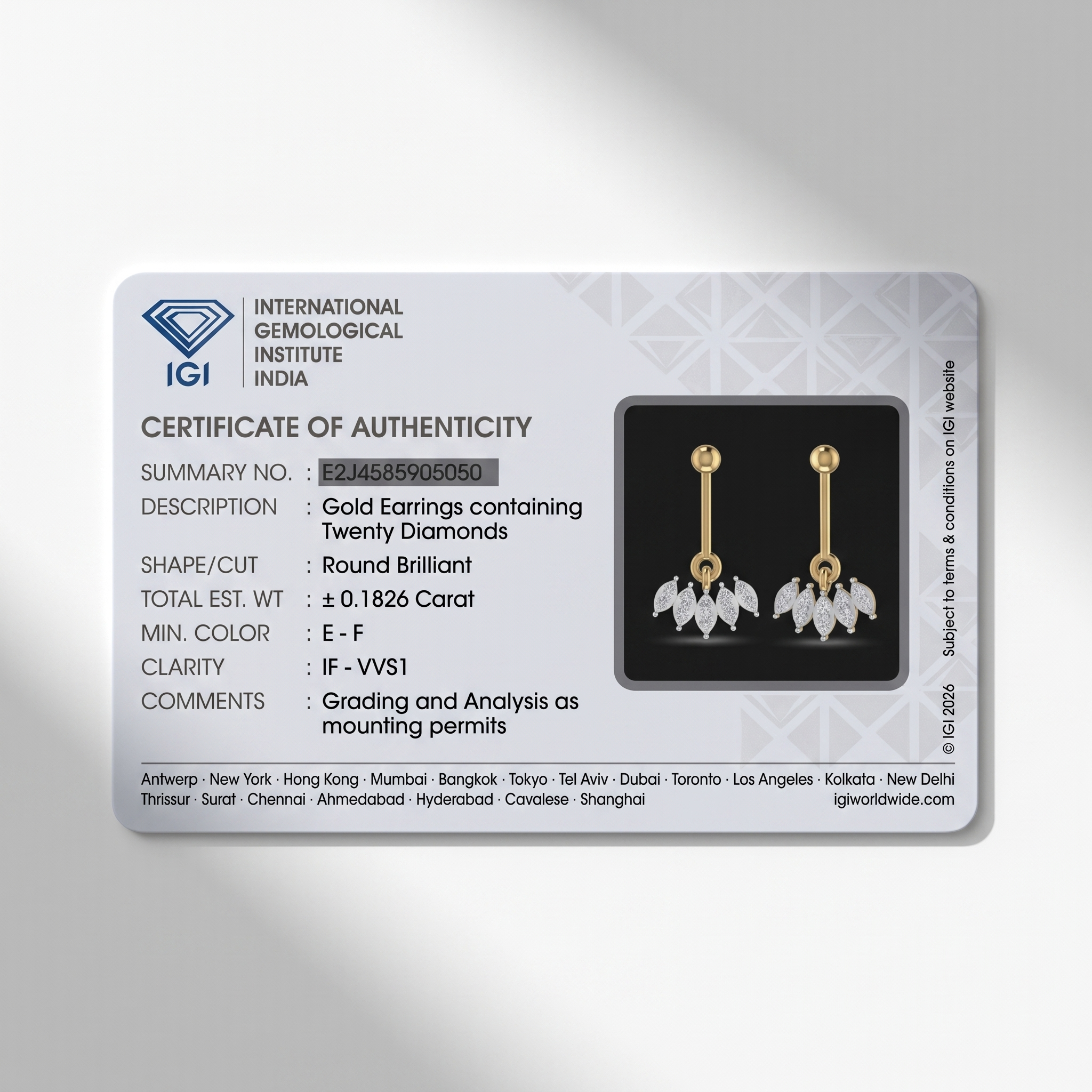 Solstice Ode Diamond Earrings by SVADEZI