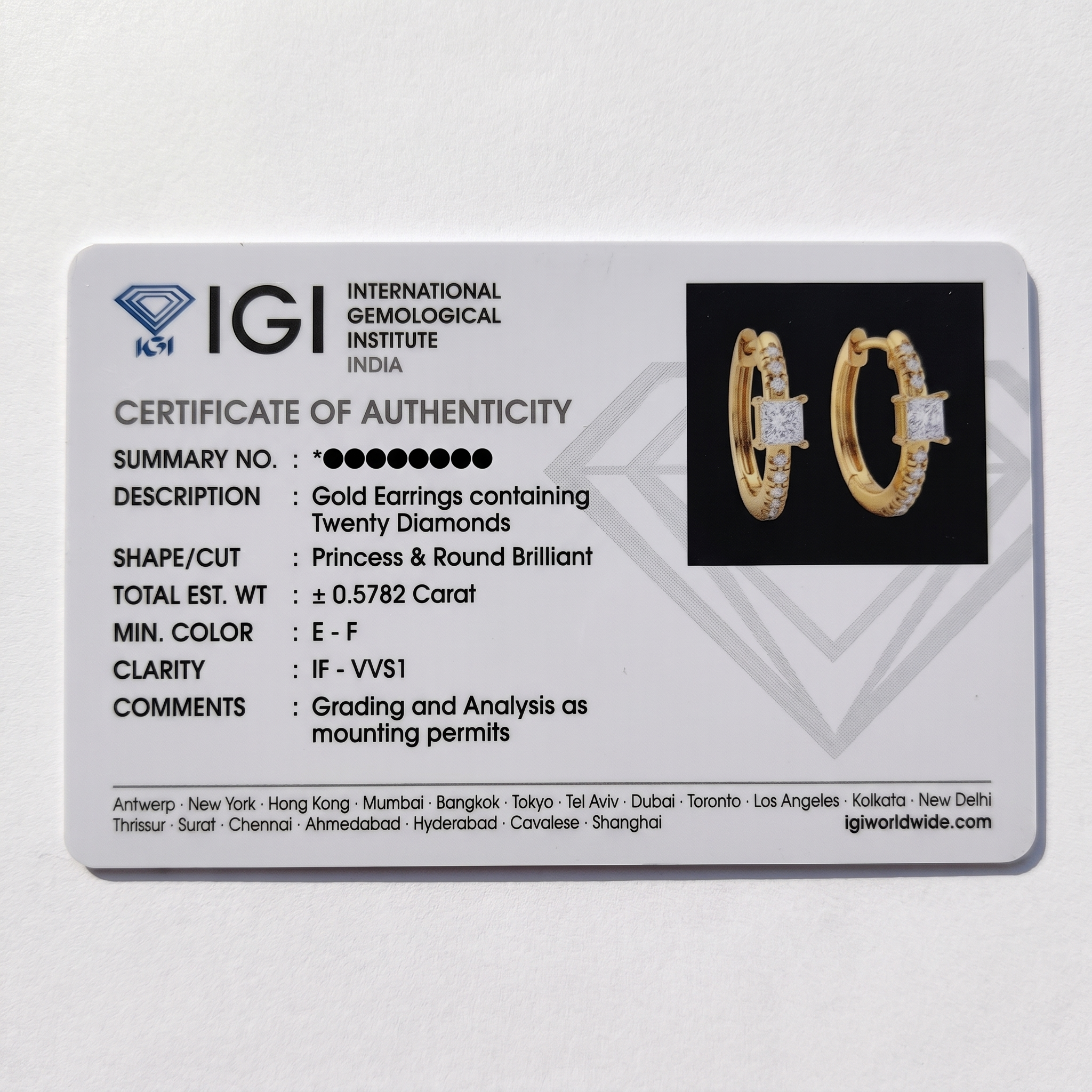 Sovereign Sonata Diamond Earrings by SVADEZI
