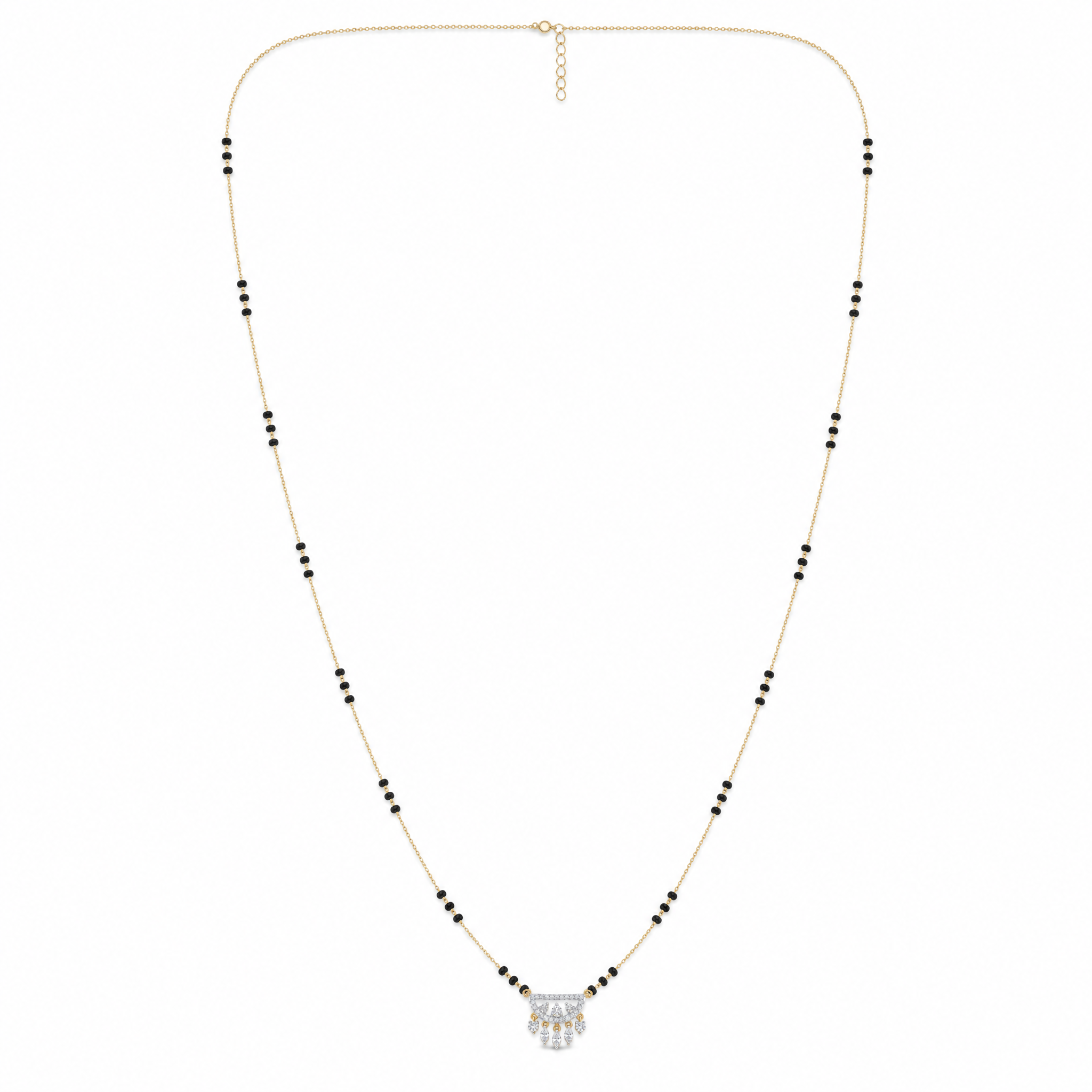 Eternal Mystique Diamond Mangalsutra by SVADEZI