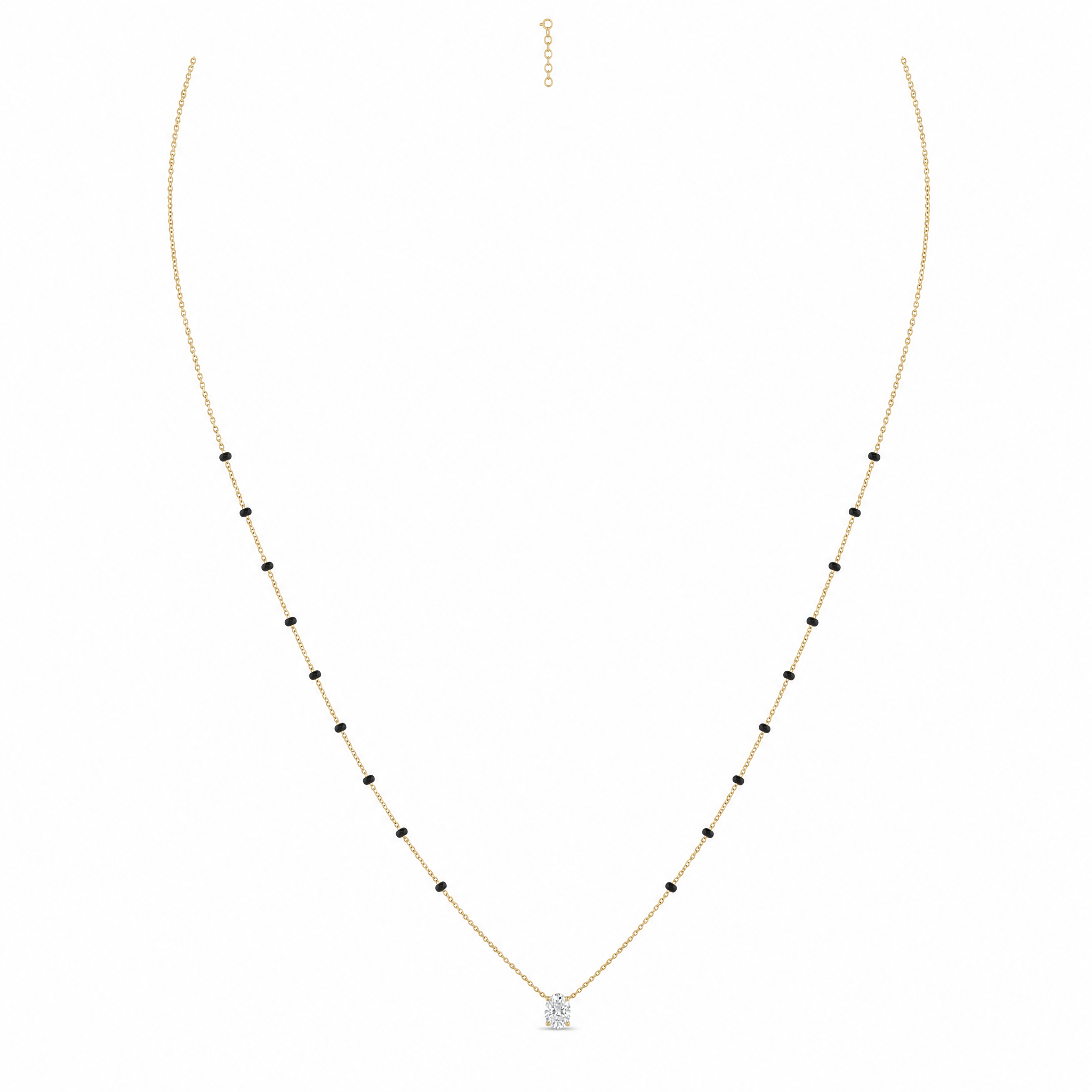 Imperial Embrace Diamond Mangalsutra by SVADEZI